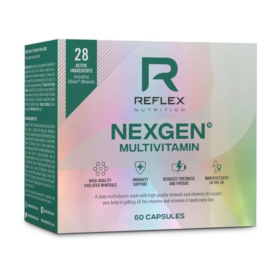 Reflex Nutrition Nexgen multivitamin 60 kapslí