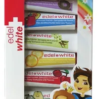 Edel+White Ovocné zubní pasty pro děti