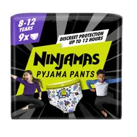 Ninjamas Pyjama Pants kosmické lodě 8–12 let 27–43 kg