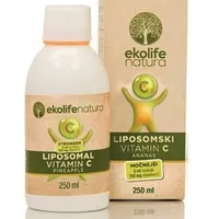 Ekolife Natura Liposomal Vitamin C STRONG 750 mg ananas