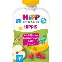 Hipp BIO Hippies jablko-banán-maliny-špalda