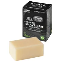 Balade en Provence Zklidňující tuhé mýdlo na holení pro muže BIO Citrus