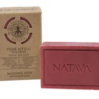 Natava Toaletní tuhé mýdlo Marocká růže