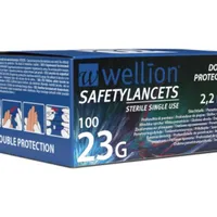 Wellion Safety Lancets 23G