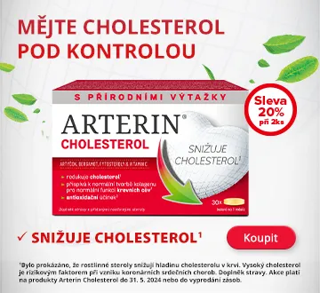 Arterin při 2 ks sleva 20% (květen 2024)