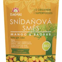 Iswari BIO Snídaňová směs mango-baobab