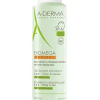 A-Derma Exomega Control zvláčňující mycí gel 2v1 pro suchou kůži se sklonem k atopii
