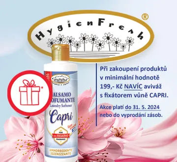 Hygienfresh nad 199 Kč + NAVÍC Aviváž Capri (květen 2024)