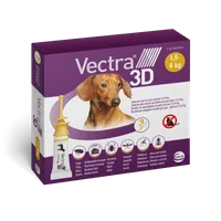 Vectra 3D spot-on pro psy XS (1,5–4 kg)