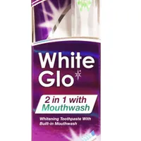 White Glo 2 in 1 Mouthwash