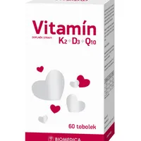 Biomedica Vitamín K2 + D3 + Q10