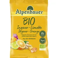 Alpenbauer Bonbóny Zázvor - pomeranč - limetka BIO