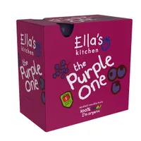 Ellas Kitchen BIO Ovocné pyré Purple One Černý rybíz