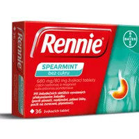 Rennie Spearmint bez cukru
