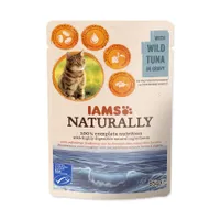 IAMS Naturally Adult tuňák v omáčce