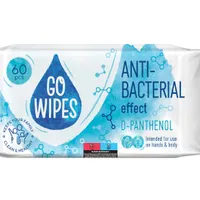 GoWipes Vlhčené ubrousky s antibakteriálním účinkem