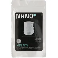 NANO+ White Nákrčník s vyměnitelnou nanomembránou