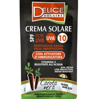 Delice Solaire Opalovací krém s černou mrkví SPF10