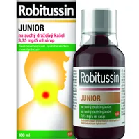 Robitussin Junior na suchý dráždivý kašel 3,75 mg/5 ml