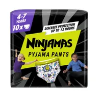 Ninjamas Pyjama Pants kosmické lodě 4–7 let