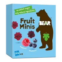 BEAR Fruit Minis malina a borůvka