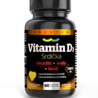 Salutem Vitamin D3 srdíčka 1000 IU