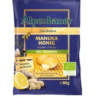 Alpenbauer Bonbóny Manukový med - zázvor - citron BIO