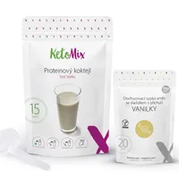KetoMix Proteinový koktejl vanilka