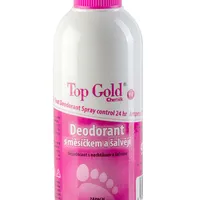 Top gold Deodorant na nohy s měsíčkem, šalvějí a Tea Tree Oil