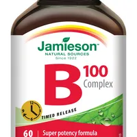 Jamieson B-komplex s postupným uvolňováním 100 mg