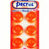 PECTOL Dropsy s pomerančovou příchutí a vitaminem C