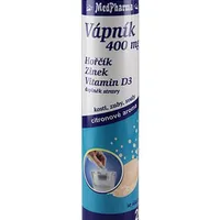 Medpharma Vápník 400 mg + Hořčík + Zinek + vitamin D3
