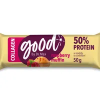 Dr. Max Protein Bar 50% Raspberry Muffin Collagen