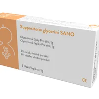 Suppositoria glycerini SANO Glycerínové čípky Pro děti