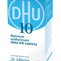 Schüsslerovy soli Natrium sulfuricum DHU D6