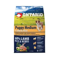 Ontario Puppy Medium Lamb&Rice