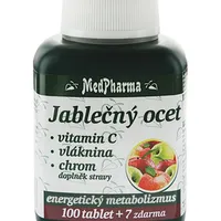 Medpharma Jablečný ocet + vitamin C + vláknina + chrom