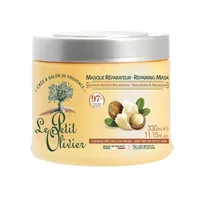 Le Petit Olivier Obnovující maska pro suché vlasy Bambucké máslo a makadamový olej