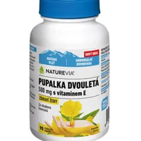 NatureVia Pupalka dvouletá 500 mg + Vitamín E