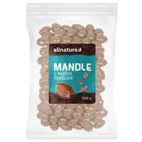 Allnature Mandle v mléčné čokoládě