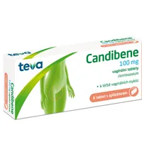 Candibene 100 mg 6 vaginálních tablet