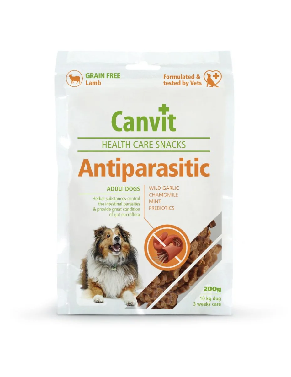 Canvit Snacks Anti-Parasitic pro psy 200 g