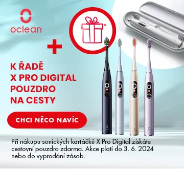 Oclean X Pro Digital + NAVÍC Cestovní pouzdro (červen 2024)