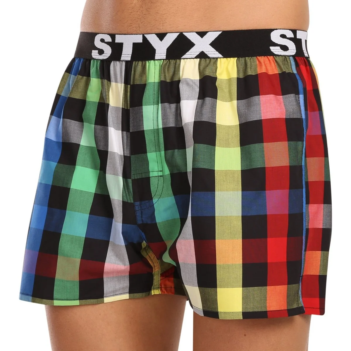 Styx 10PACK pánské trenky sportovní guma (10B111234567890) M 