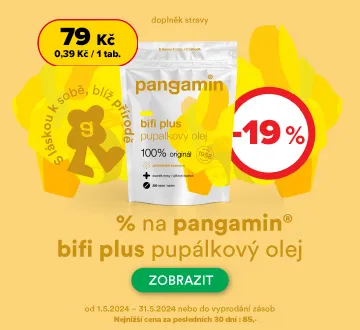Pangamin Bifi Plus sleva 19% (květen 2024)