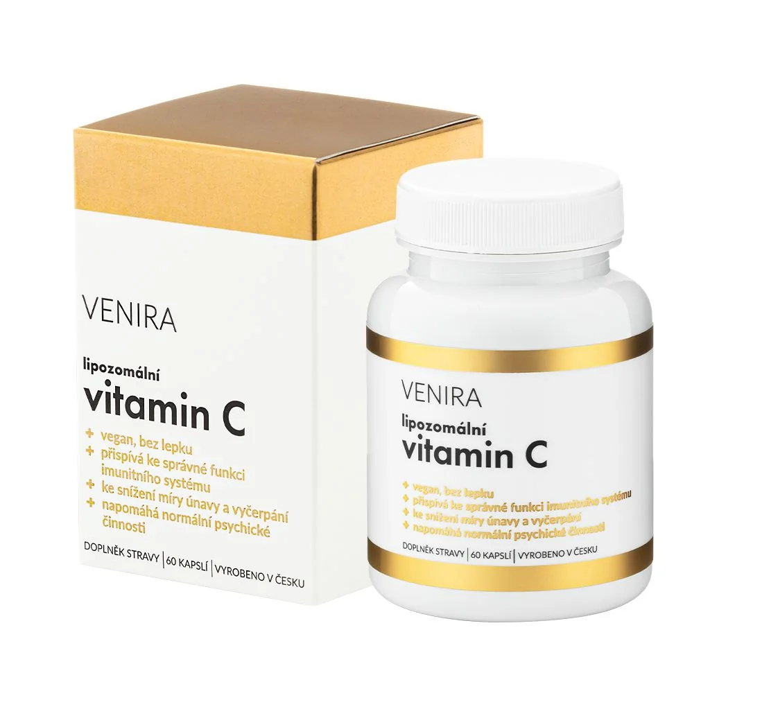 Venira Lipozomální vitamin C 60 kapslí