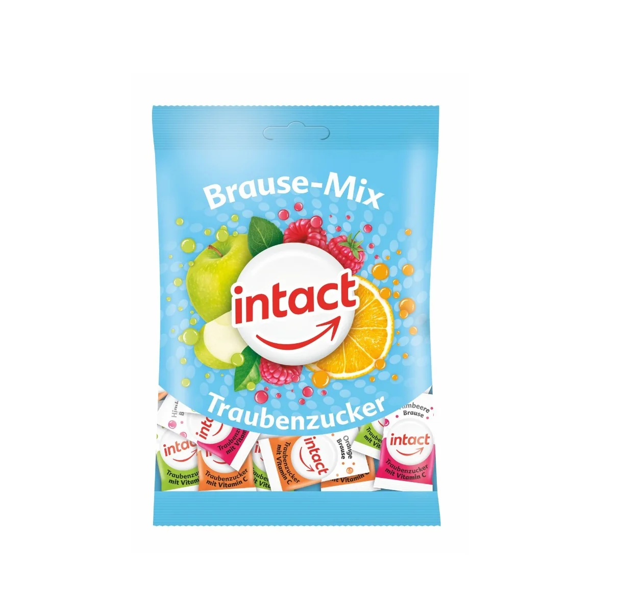 Intact Hroznový cukr Brause mix 75 g