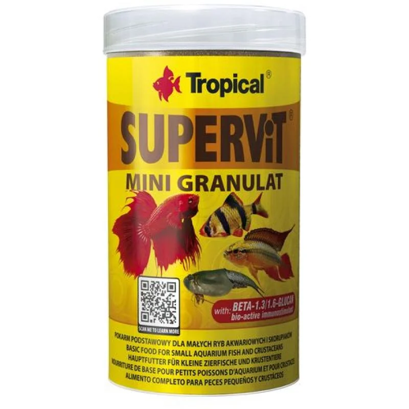 Tropical Supervit Mini Granulat 250ml/162,5g mnohosložkové základní granulované krmi