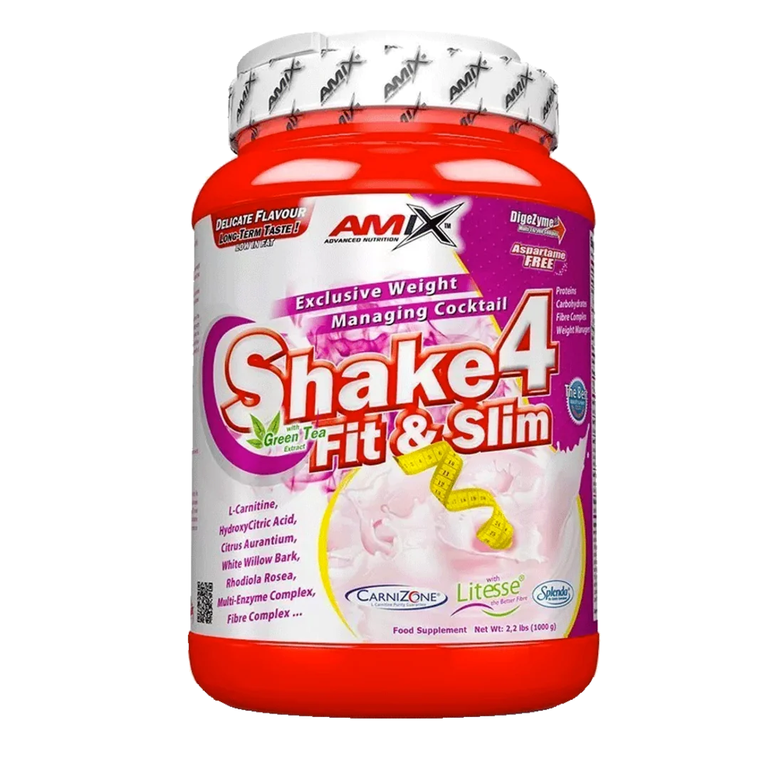 Amix Nutrition Shake 4 Fit&Slim 1000g - čokoláda