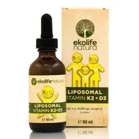 Ekolife Natura Lipozomální vitamín K2 + D3